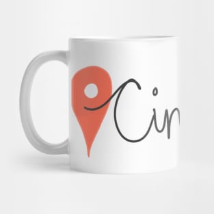 Cincinnati Location Pin Mug